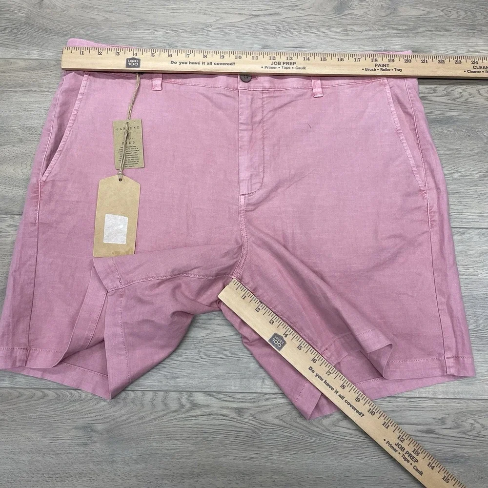 Faherty Classic Chino Short Light Pink Sz 40 Men Stretch Casual Prep